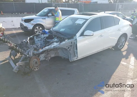 2019 Infiniti Q50 3.0T Luxe из США, поврежденный, VIN JN1EV7AP3KM540517